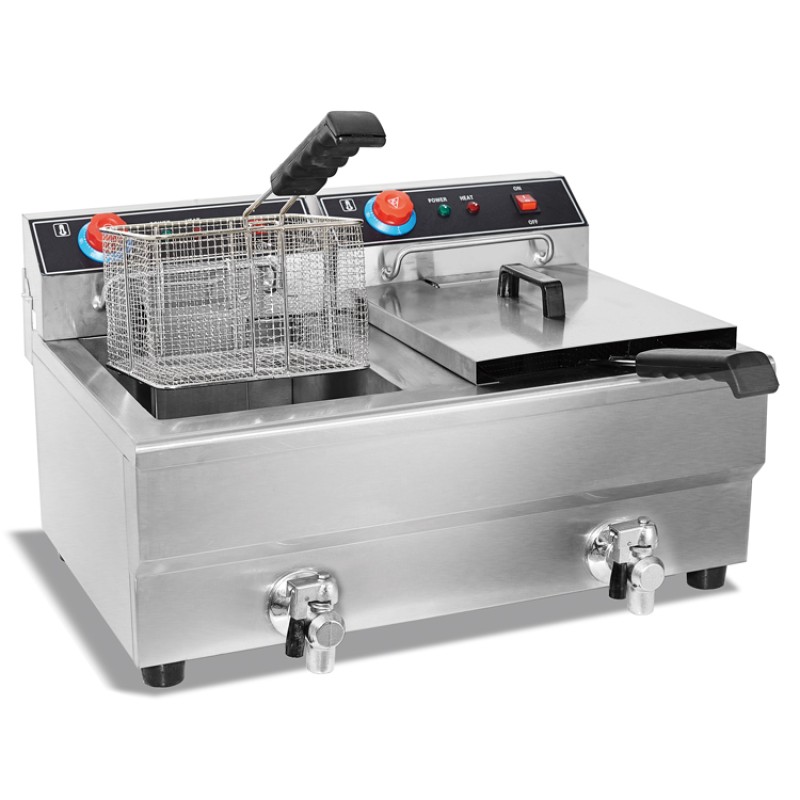 Commercial Fryer Supplier - 2019 6+6L Electric CE