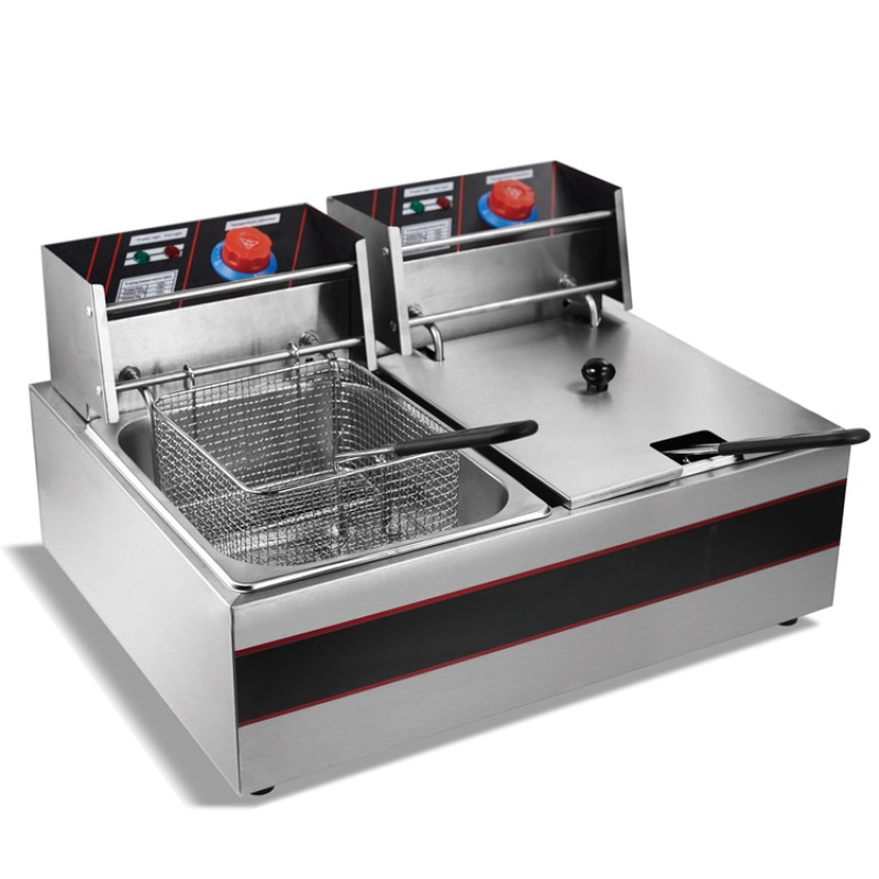 Commercial Fryer Supplier - 2019 6+6L Electric CE