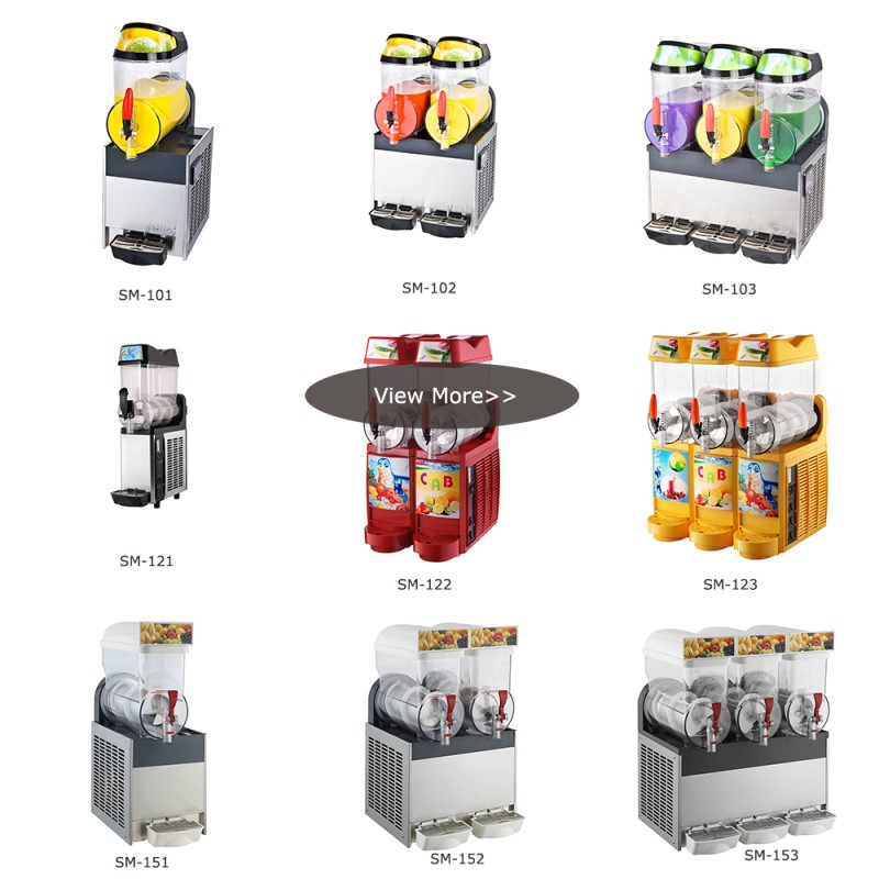 Slush Machine Manufacturer - Commercial Electric Automatic Cold