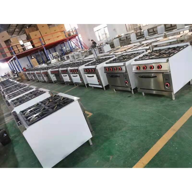 Gas Cooker Factory - High Quality 304 Stainless 6-burner