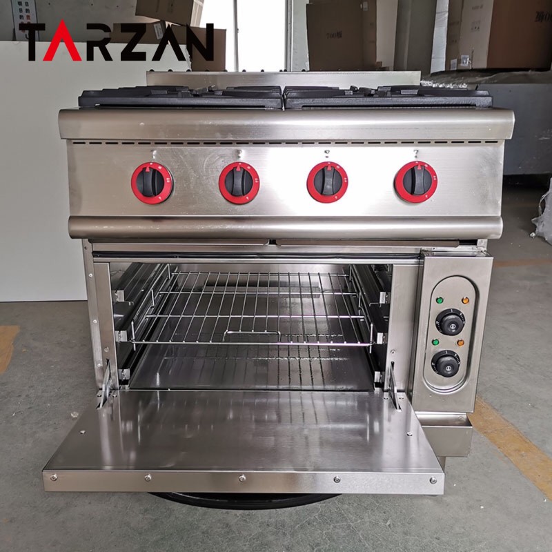 Gas Cooker Factory - High Quality 304 Stainless 6-burner