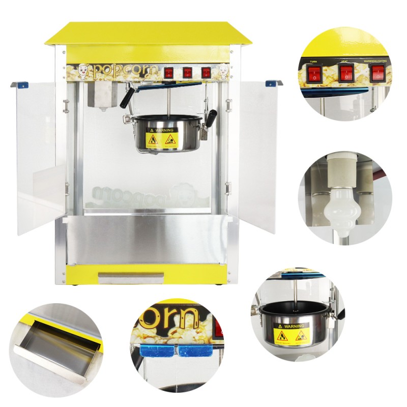Popcorn Machine Supplier - TARZAN Commercial 110-240V 80Z Automation