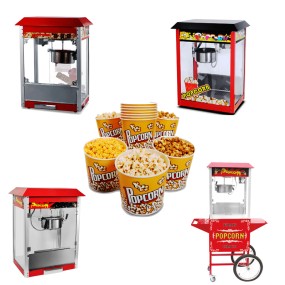 Popcorn Machine Manufacturer - TARZAN New Design Vending Electrical