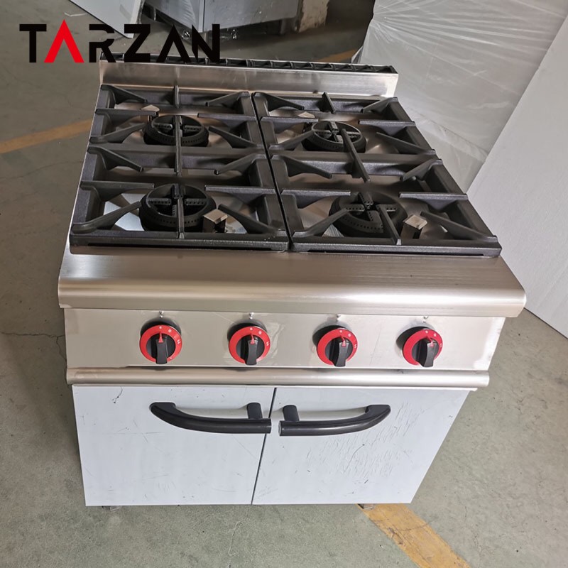 Gas Range Manufacturer - High Quality 304 Stainless 4-burner