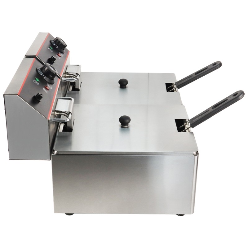 Deep Fryer Supplier - Best Selling 2 Tanks Electrica