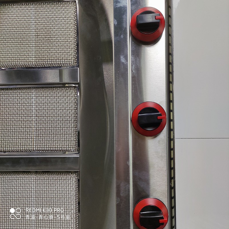 Gas Shawarma Factory - Stainless Steel Automatic 4 Burners