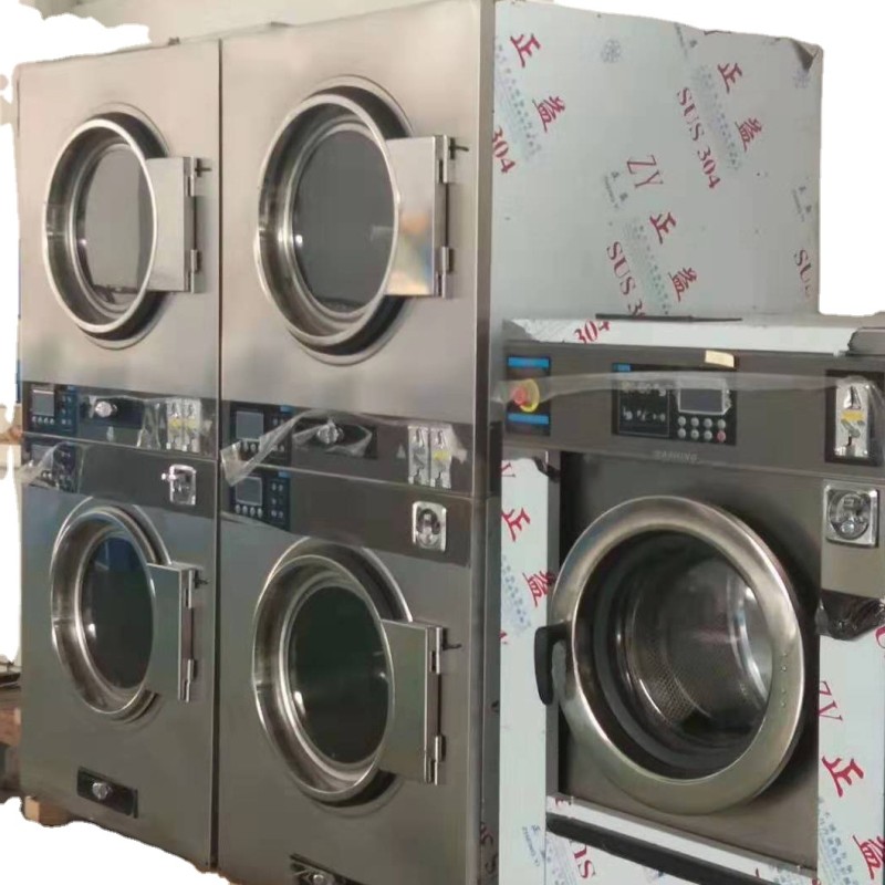 Commercial Washer Dryer Manufacturer - 20kg Gas Drier Set