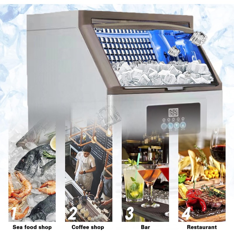 Ice Machine Supplier - Cube Making Machine Glace Eismaschine Water