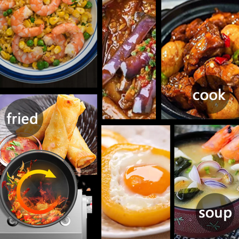 Drum Mixer Manufacturer - Large Commercial Electric Cooking Pot Food