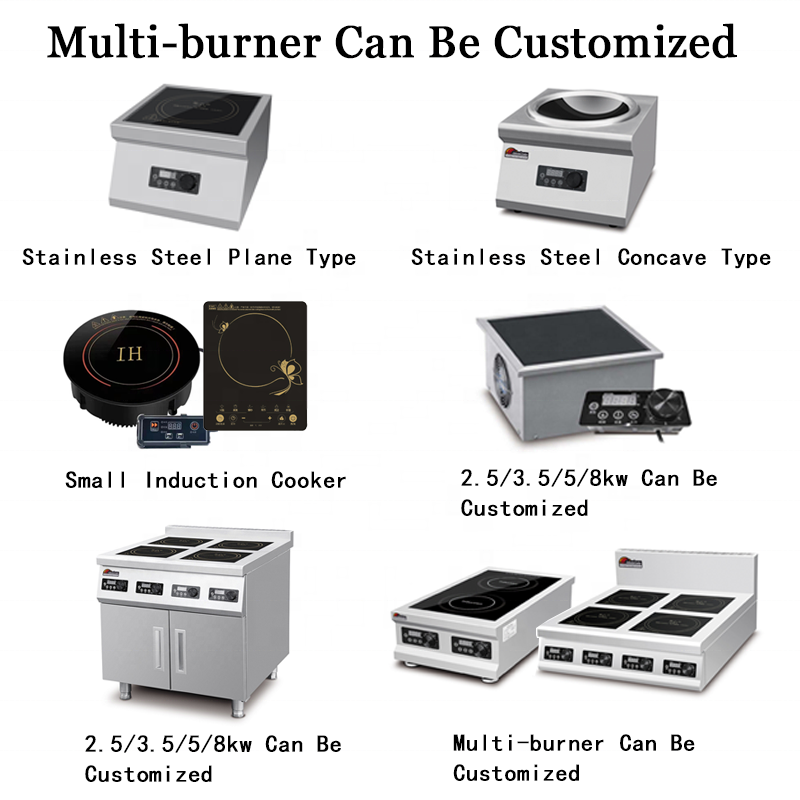 Double Cooktop Supplier - 5000W Stove Hob Professional 2 Burner