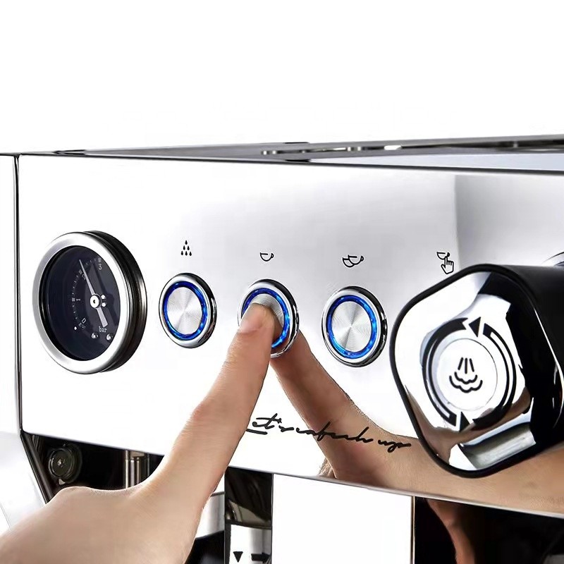 Coffee Maker Supplier - Commercial Cafe Stainless Steel Expresso