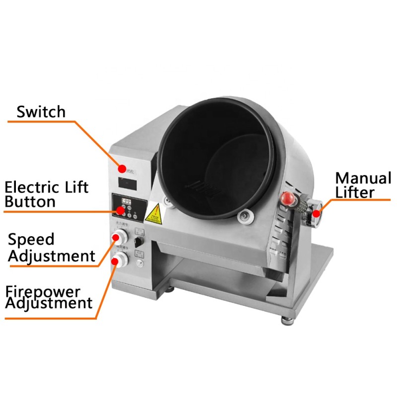 Auto Wok Factory - Egg Drum Intelligent Cooking Robot Pot