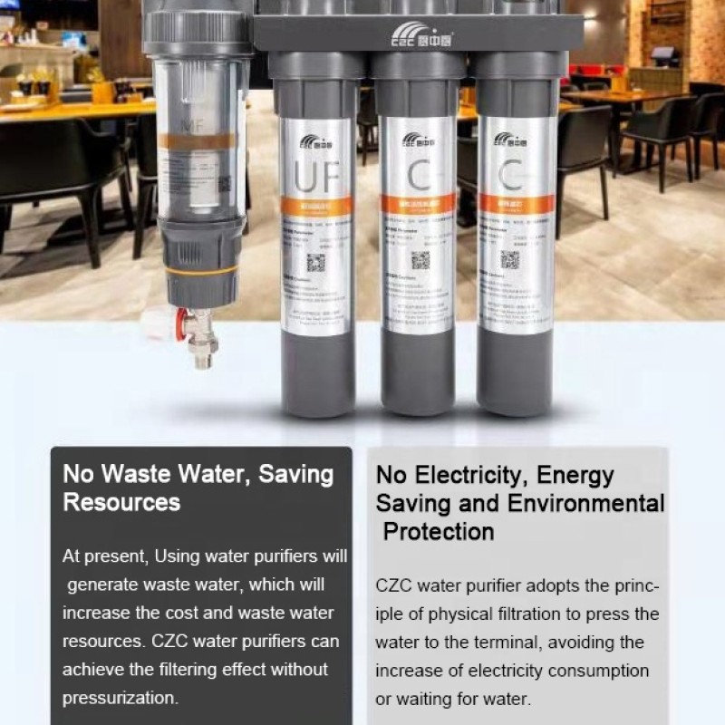 Water Purifier Factory - Commercial May Loc Nuec Uf Filter Tap