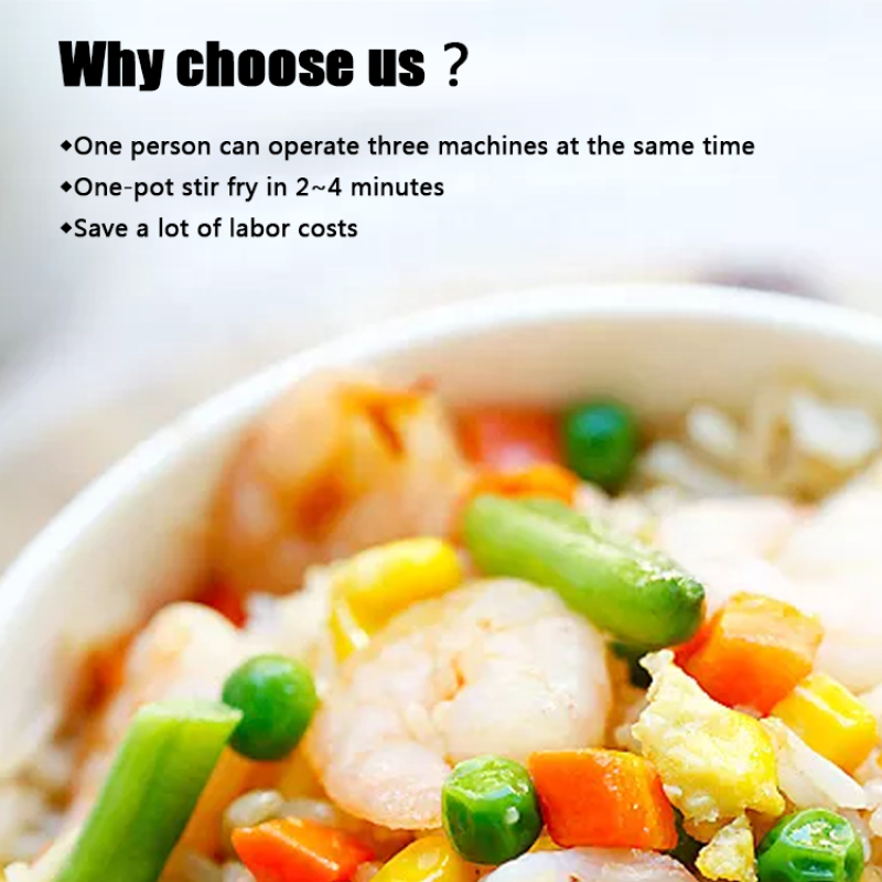 Cooking Robot Manufacturer - Intelligent Stir Frier AI Self Automatic