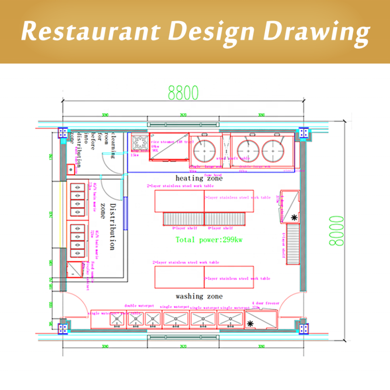 Cooking Equipment Supplier - Heavy Duty Stainless Steel Chinese