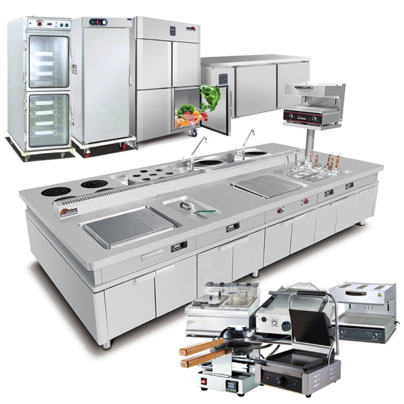 Mobile Food Truck Supplier - Galvanized Trailer Fryer Griddle Cart