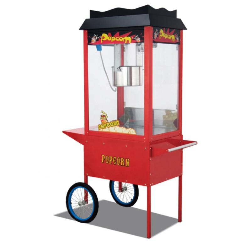 Popcorn Maker Factory - Food Pop Corn Gas Operated Caramel Cart