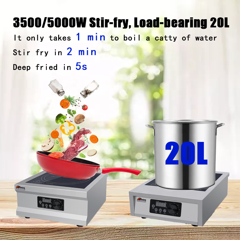 Commercial Cooktop Manufacturer - 5000W Heavy Duty Ceramic Hob