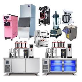 Cafe Equipment Manufacturer - Full Set Salad Ice Cream Beverage