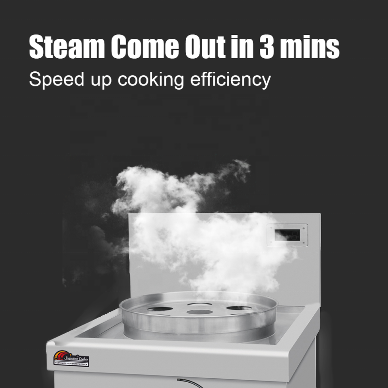 Dimsum Steamer Supplier - Commercial 15KW Dumpling Steam Bun