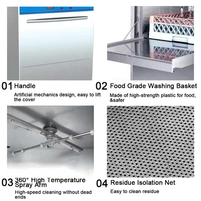 Dishwasher Manufacturer - Restaurant Smart Automatic Countertop