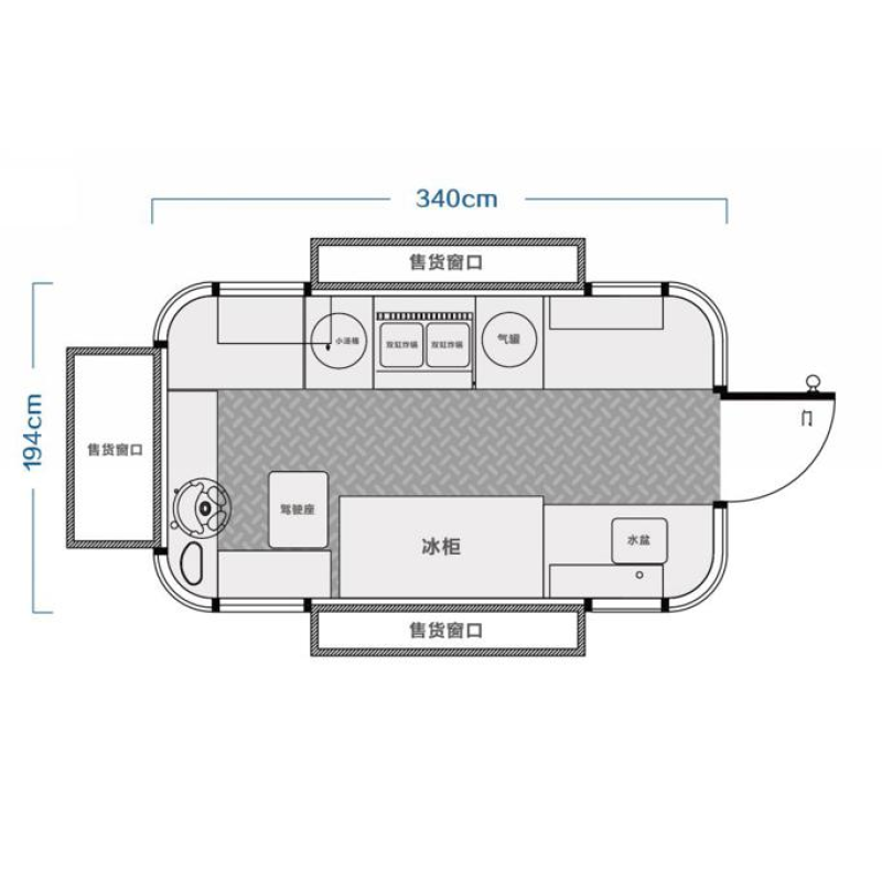 Food Cart Factory - Manufacturers Mobile Kitchen Electric Trucks