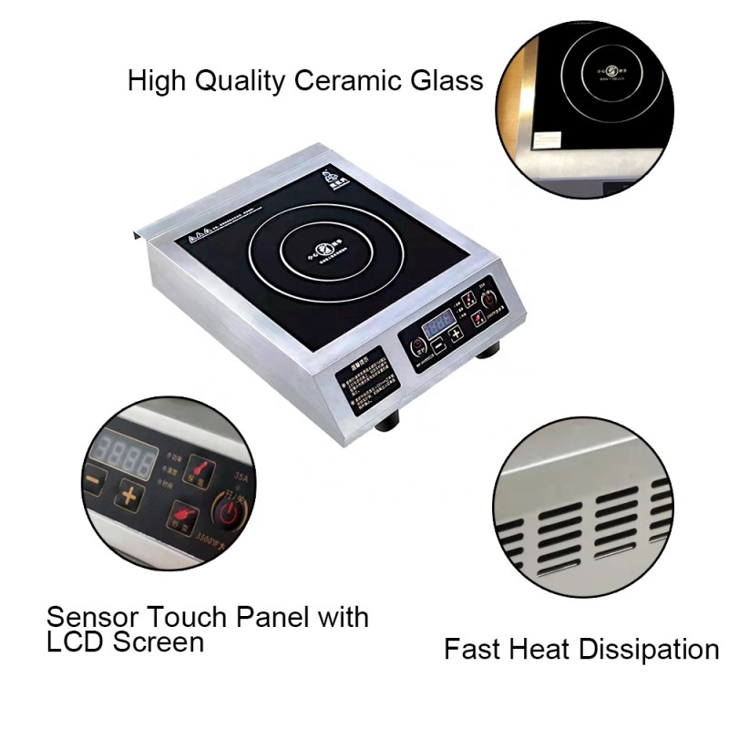 Tabletop Cooker Factory - 3500W Ceramic Stove Electromagnetic Flat