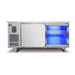 Bar Fridge Factory - Undercounted Table Freezer Glass Door