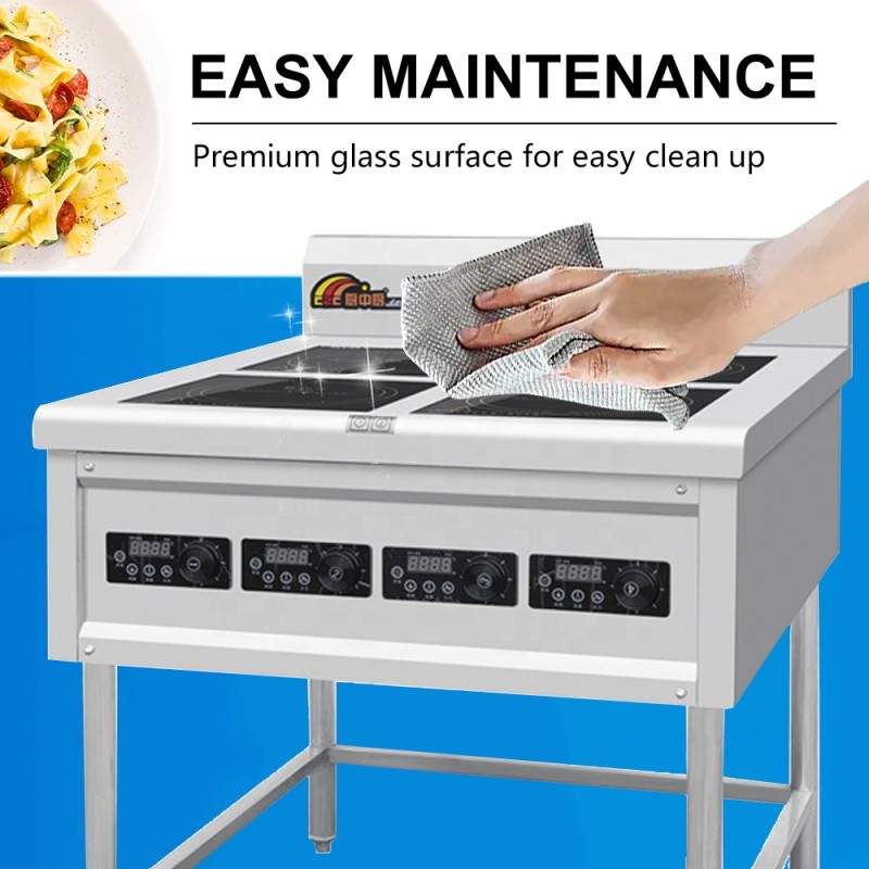 Cooking Range Factory - Commercial 4-6 Burner Induction Electric