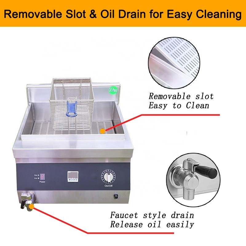 Deep Fryer Supplier - Fried Chicken Frier French Friteuse