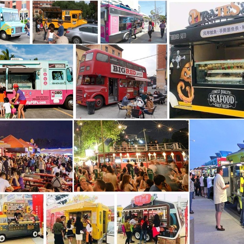 Pizza Truck Supplier - Mobile Catering Fast Food Trailer Kitchen