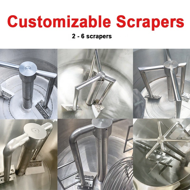 Cooking Pot Supplier - Industrial Caramel Syrup Jam Mixing Kettle