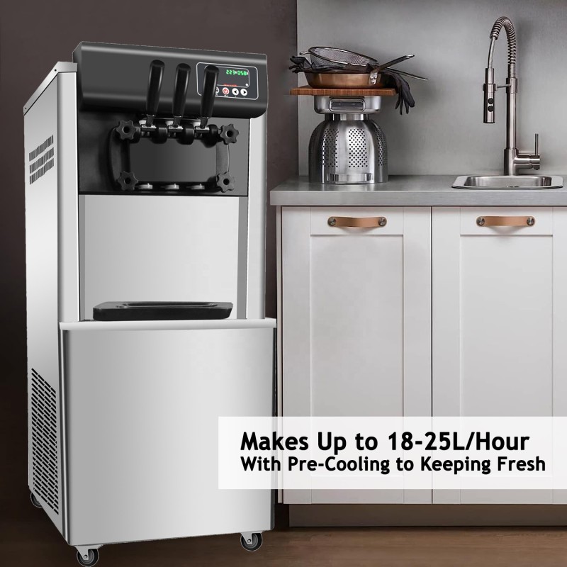 Ice Cream Machine Supplier - Comercial Maquina Helados Dondurma Soft