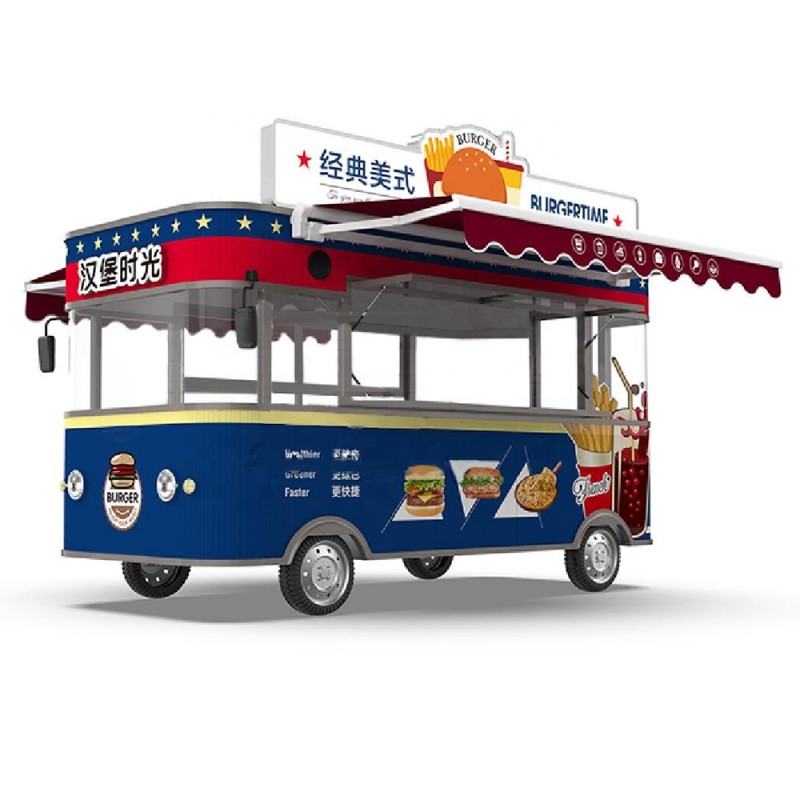 Hotdog Cart Supplier - Commercial Push Cart Foodtruck Ice Cream