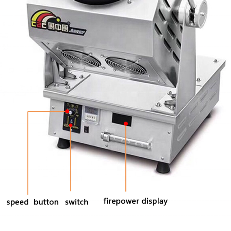 Smart Cooker Supplier - Restaurant Rotating Wok Chef Automatic