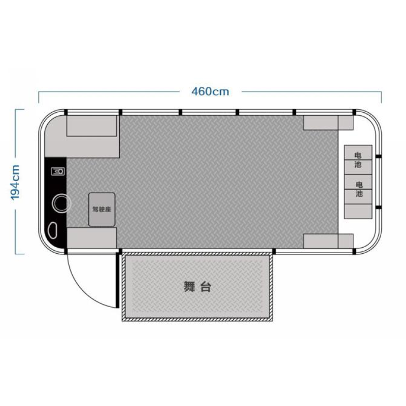 Mobile Kitchen Manufacturer - Concession Gelato Pizza Bbq Dessert