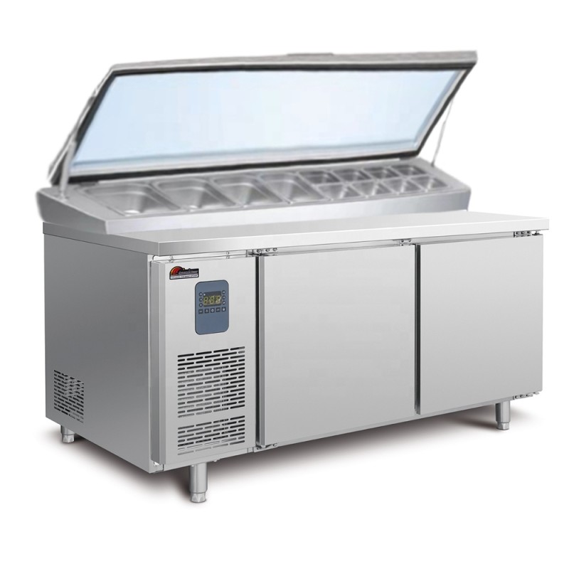 Prep Table Supplier - Commercial Sandwich Pizza Display Salad Bar