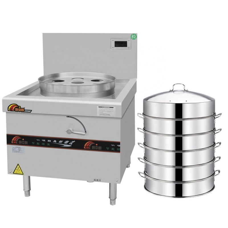 Dimsum Steamer Supplier - Commercial 15KW Dumpling Steam Bun