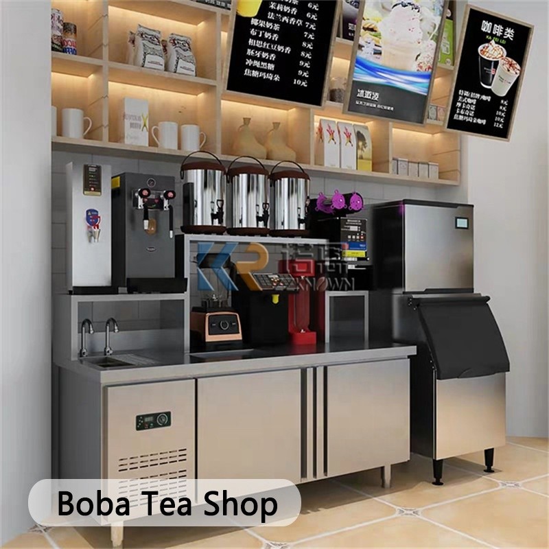 Cafe Equipment Manufacturer - Full Set Salad Ice Cream Beverage