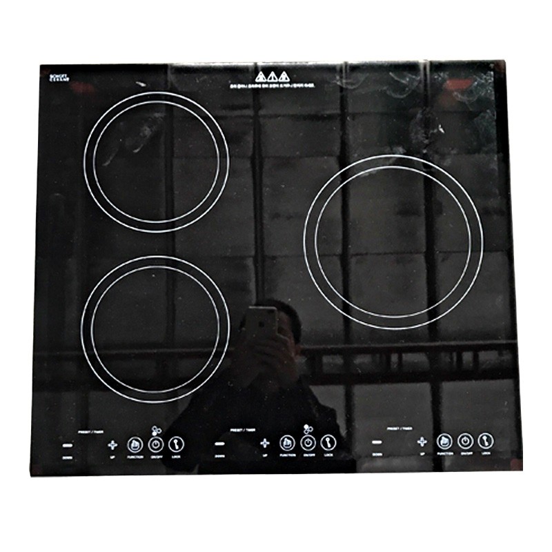 Induction Plate Supplier - Wholesale 3 Zone Ceramic Glass Parts