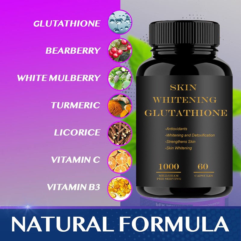 Glutathione Supplements Skin Whitening Vitamin C Collagen Glutathione Capsule
