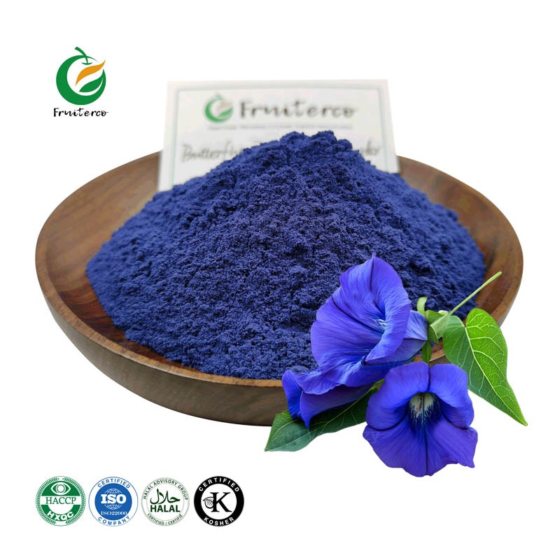 100% Pure Butterfly Pea Flower Extract Natural Blue Butterfly Pea Flower Powder