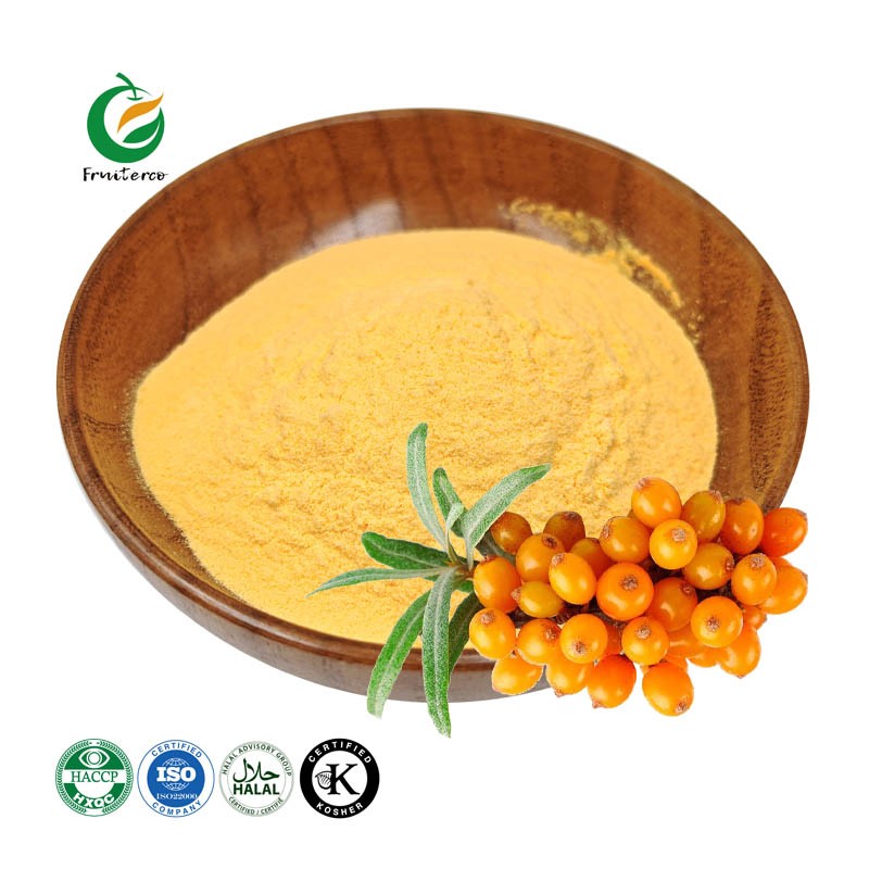 Natural Seabuckthorn Fruit Powder Freeze-Dried Sea Buckthorn Powder