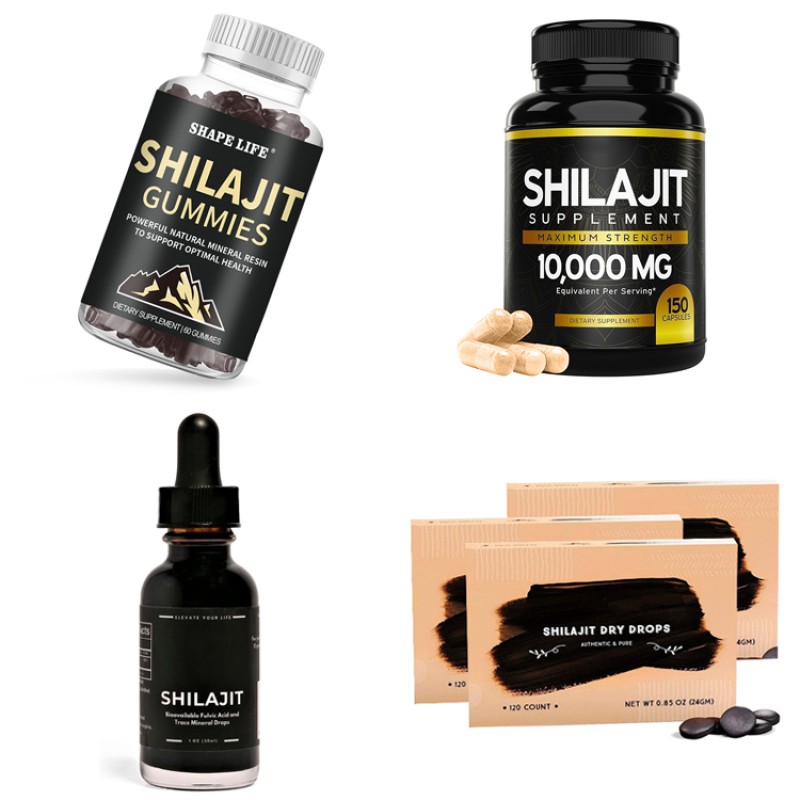 OEM Private Label Shilajit Resin Tablets Shilajit Tablets