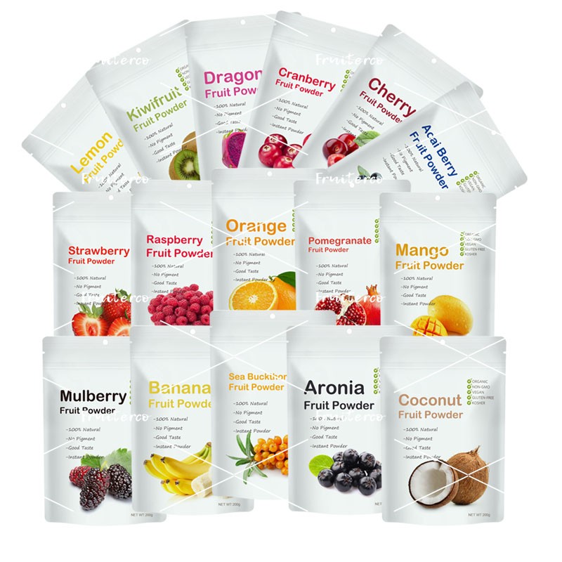 100% Natural Fruit and Vegetable Powder Organic Freeze-Dried Fruit Powder