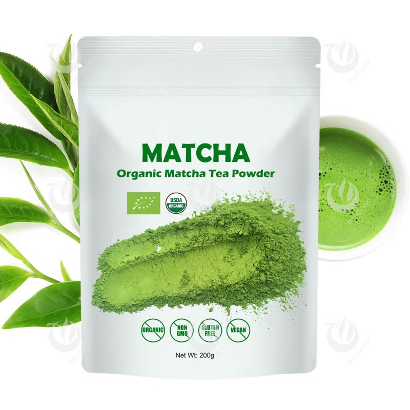 Fruiterco Organic Matcha Powder Private Label 100% Natural Pure Organic Green Tea Matcha Powder