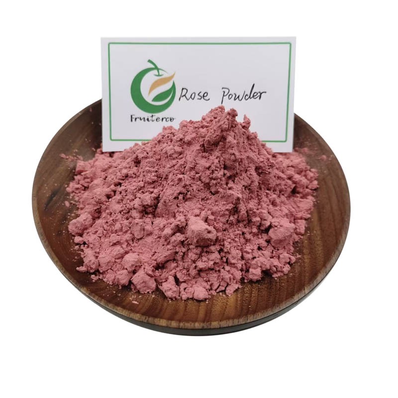 100% Pure Natural Organic Rose Petal Powder Food Grade Rose Juice Powder