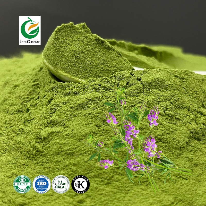 Fruiterco 200 Mesh Medicago Sativa Alfalfa Powder Alfalfa Grass Powder