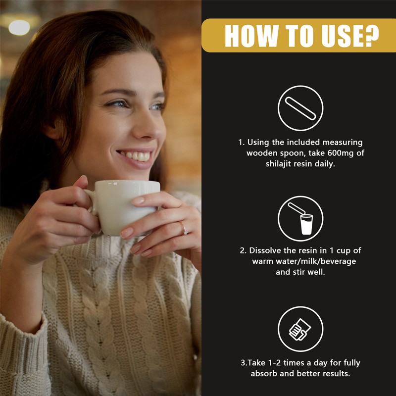 Himalayan Shilajit Resin Natural Shilajit Extract Liquid Himalayan Shilajit Resin