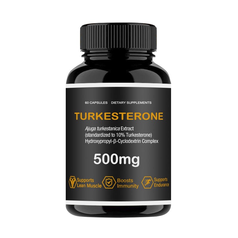 Body Building Supplements Turkesterone Supplement 500mg Ajuga Turkesterone Capsules